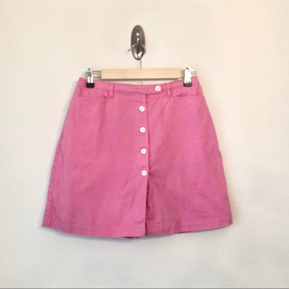 ST. JOHN’S BAY | Vintage Pink Twill Skort 8